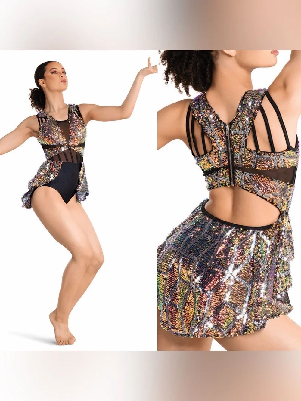 Revolution 10th House Dance Costume solo jazz MAGELLANIC TH24165 SA adult